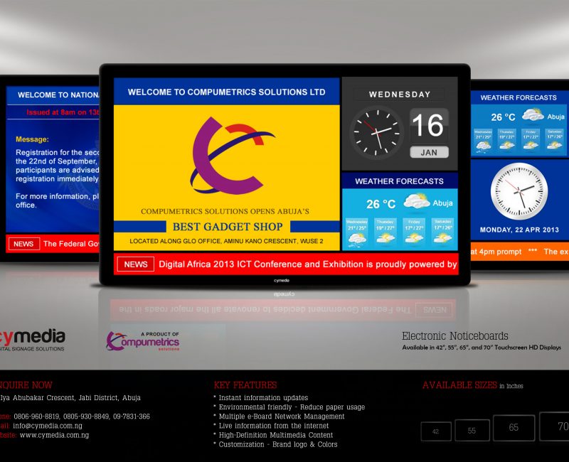 Compumetrics – Flyer